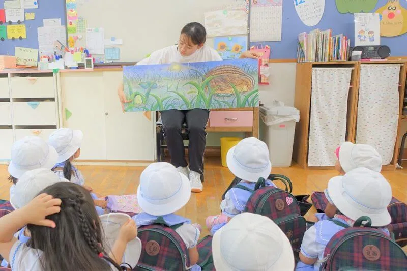 園の1日 降園準備の画像