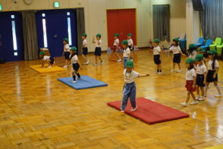 <span class="title">保護中: 体操参観（年長組）</span>