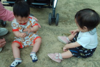 ほし組さんはお山の公園で