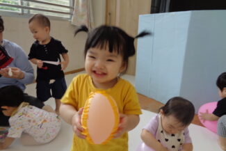 風船遊び（つき組）