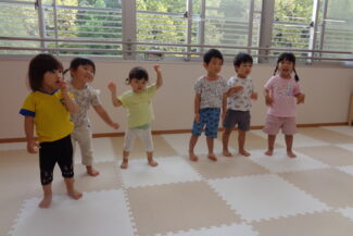 ダンスの練習（そら組）