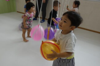 風船遊び（つき組）