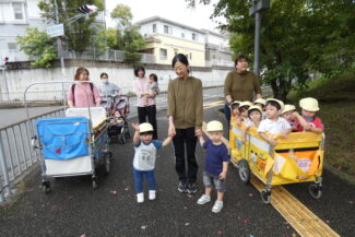 避難訓練（ほし組。つき組）