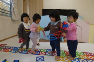 ゆったりとすごしたつき組さん