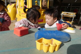 ほし組はお砂場で