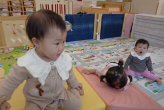 お部屋ですごしました（ほし組）