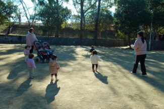 今年初めてのお山の公園（ほし組）