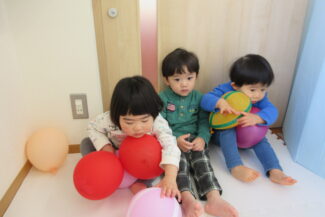 風船遊び（つき組）