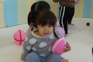 風船遊び（つき組）