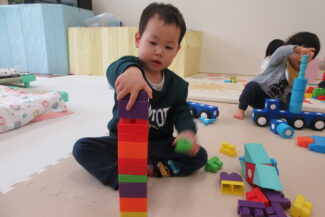 お昼寝前のひと時（つき組）