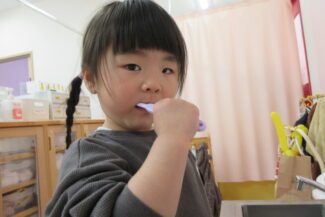 歯磨きタイム（そら組）