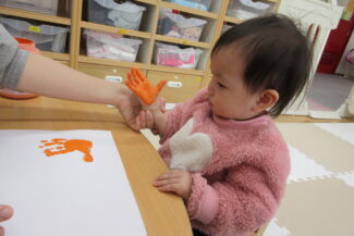 おててぺったん（ほし組）