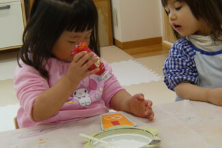 ぺったんぺったん（そら組）