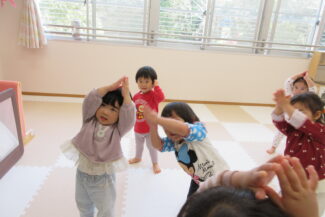 新しいお部屋に慣れてきました（そら組）