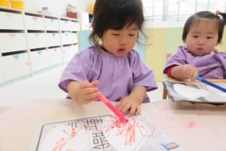 こいのぼり制作（つき組）