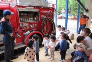 はじめての避難訓練