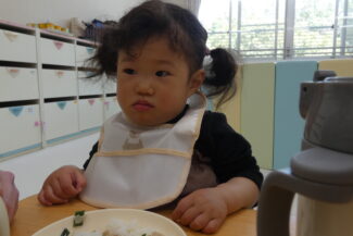 初めての給食（つき組）