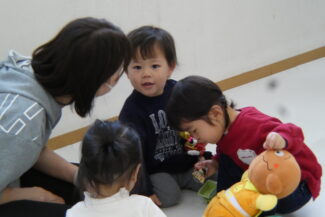 明日から給食が始まりますよ（つき組）