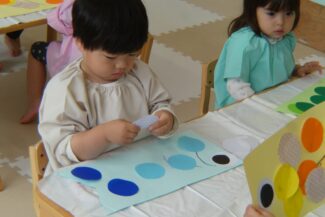 こいのぼり制作（そら組）