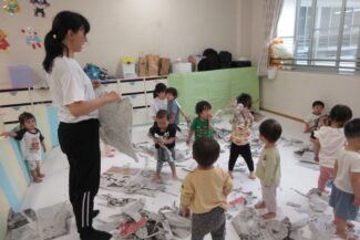 新聞遊び（つき組）