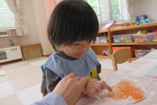 今日の制作（そら組）