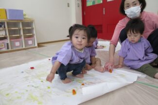 感触遊び（つき組）