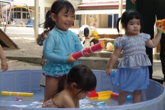 水遊び（そら組）