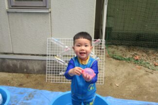 水遊び最後の日（つき組）