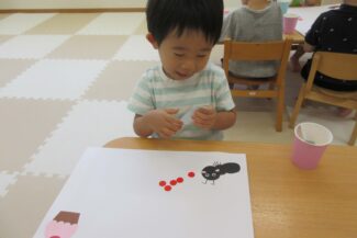 アリさんの道（そら組）